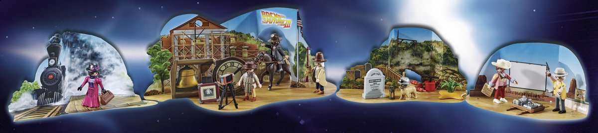 Playmobil adventskalender Back to the Future deel III (70576)