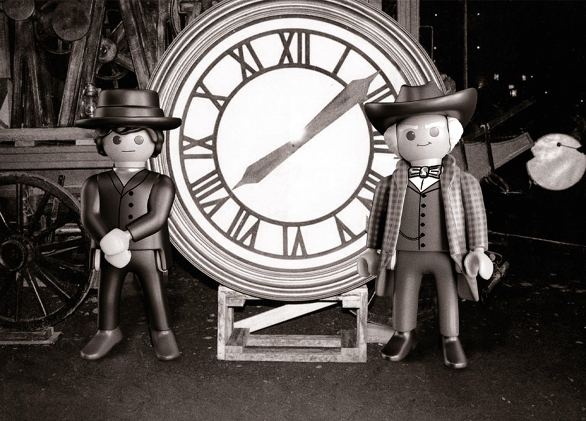 Playmobil adventskalender Back to the Future deel III (70576)