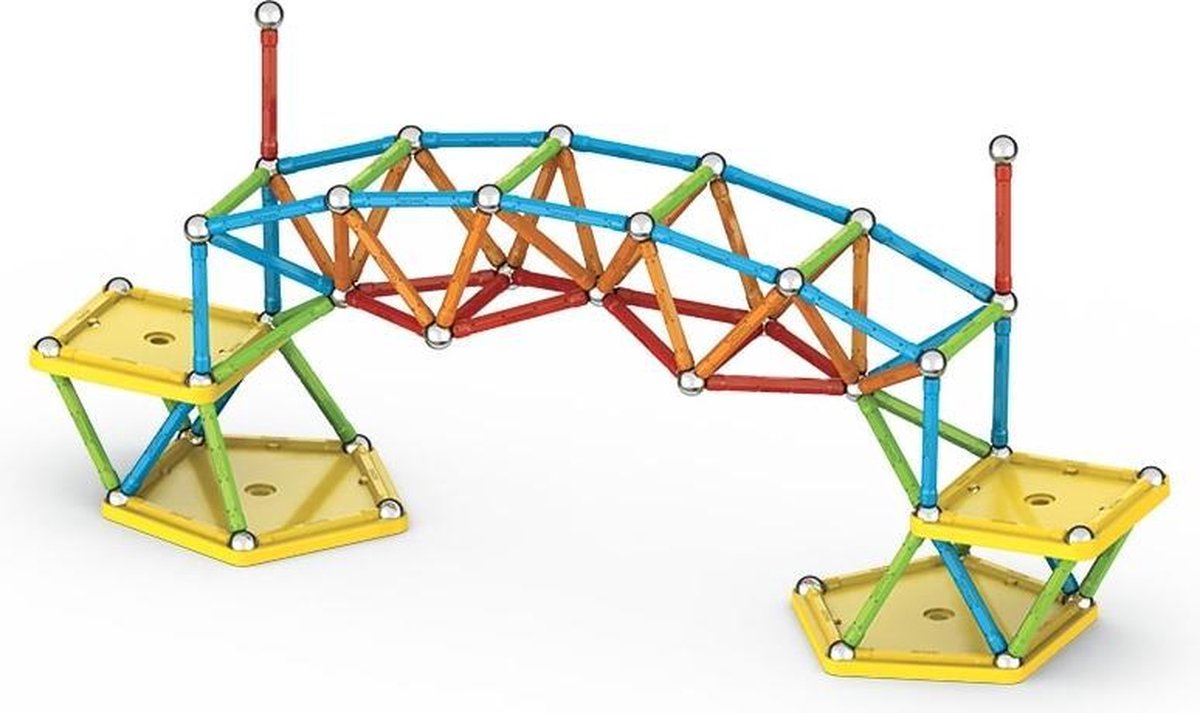 Geomag Super Color Recycled 142 delig multicolor