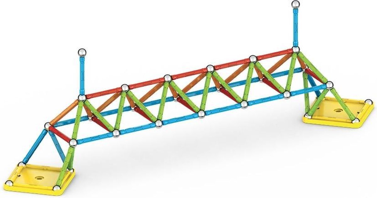 Geomag Super Color Recycled 142 delig multicolor