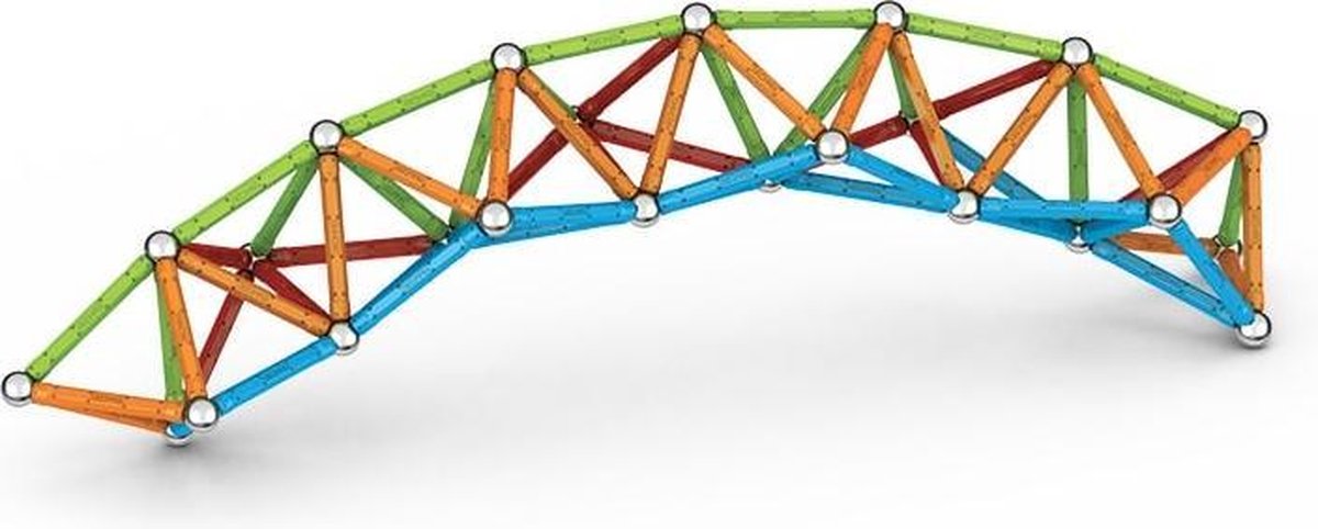 Geomag Super Color Recycled 142 delig multicolor