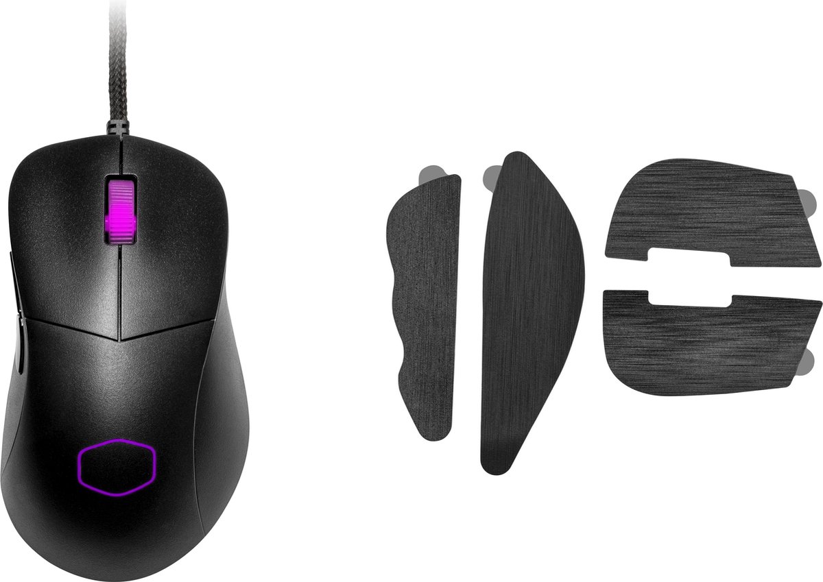 Coolermaster MM730 Wired Gaming Muis Black Matte - Zwart