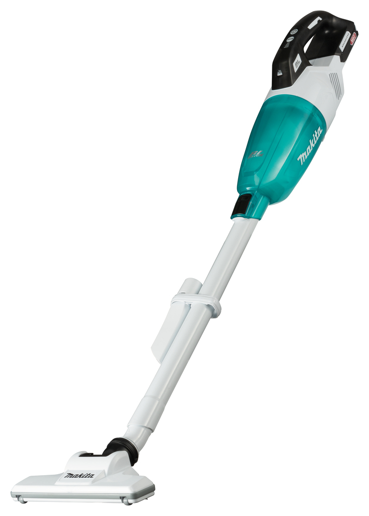 Makita CL001GZ12 | Steelstofzuiger | 40 V Max |te uitvoering met blauwe transparante capsule | Body | zonder accu&apos;s en lader - Wit