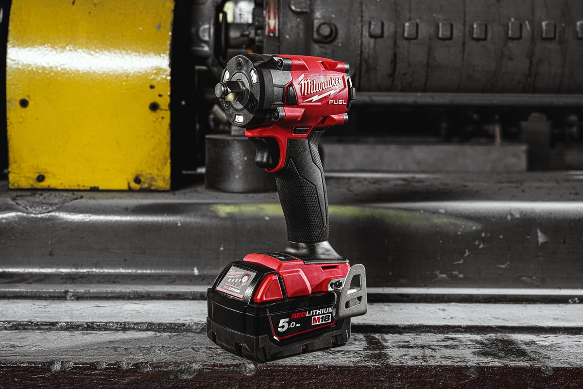 Milwaukee M18 FIW2F12-502X | 1/2" | Fuel | Accu Slagmoersleutel | 18V | 5.0Ah Li-Ion