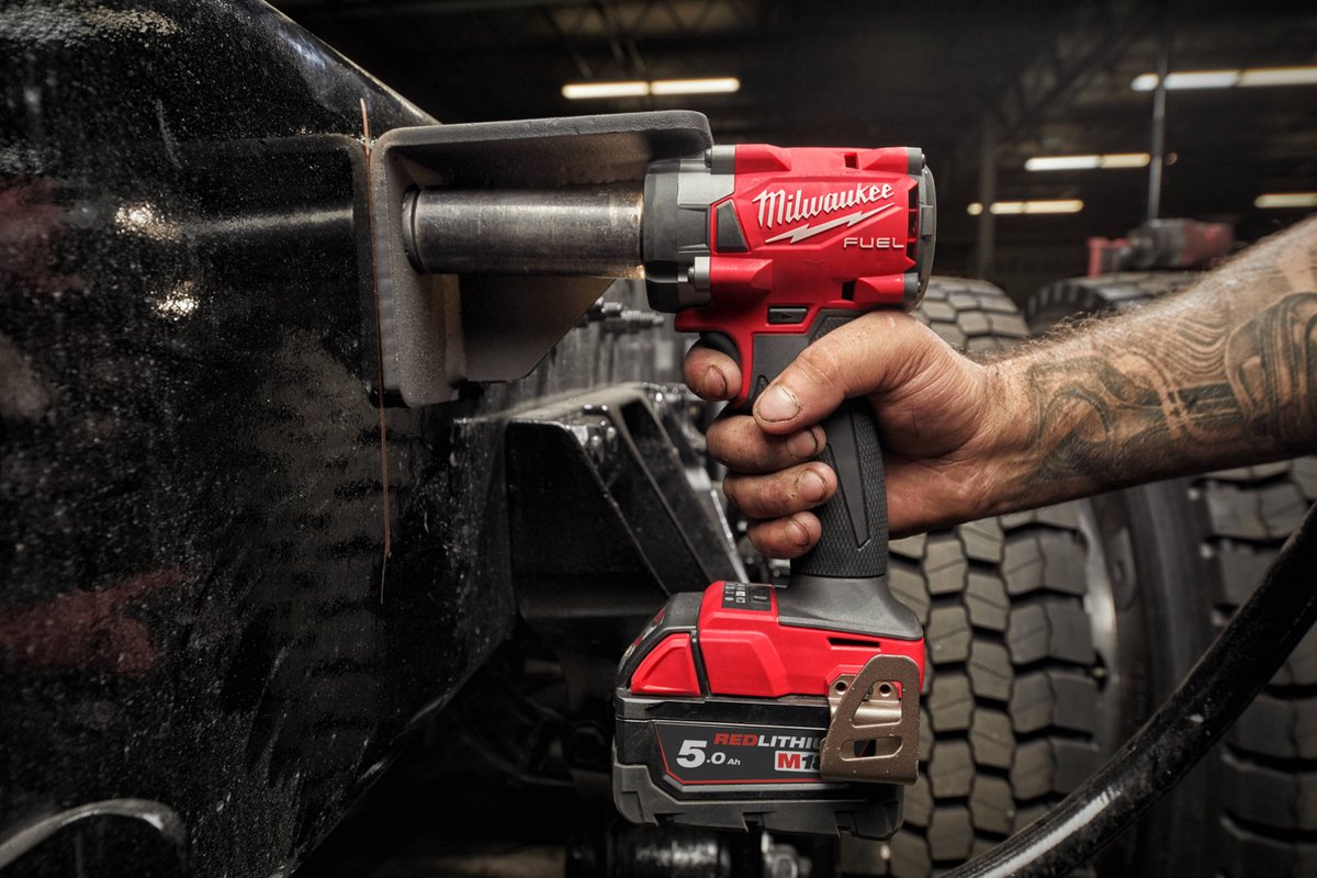 Milwaukee M18 FIW2F12-502X | 1/2" | Fuel | Accu Slagmoersleutel | 18V | 5.0Ah Li-Ion