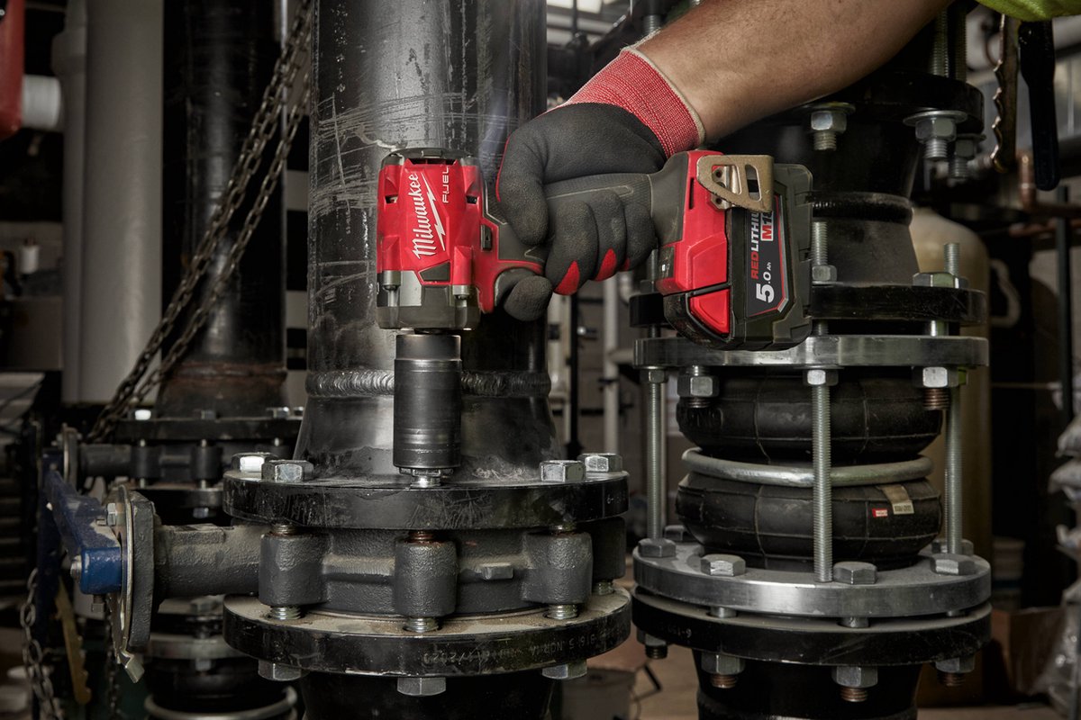 Milwaukee M18 FIW2F12-502X | 1/2" | Fuel | Accu Slagmoersleutel | 18V | 5.0Ah Li-Ion