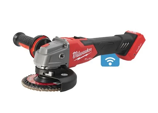 Milwaukee M18 ONEFSAG125XB-0X | M18 FUEL™ | ONE-KEY™ | 18V Li-ion | Accu haakse slijper body| in HD box | 125 mm | koolborstelloos