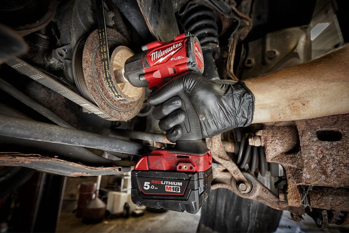 Milwaukee M18 FMTIW2P12-502X | 1/2" | Fuel | Accu Slagmoersleutel | 18v | 5,0Ah Red Li-Ion