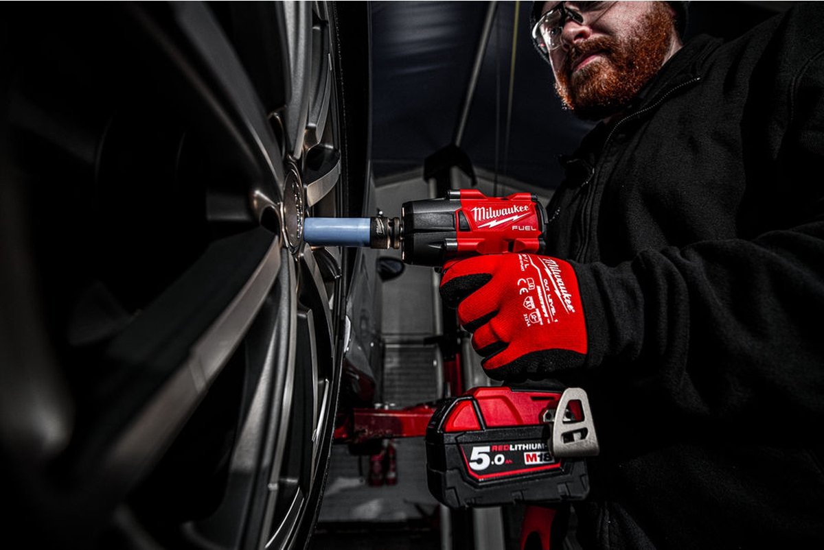 Milwaukee M18 FMTIW2P12-502X | 1/2" | Fuel | Accu Slagmoersleutel | 18v | 5,0Ah Red Li-Ion