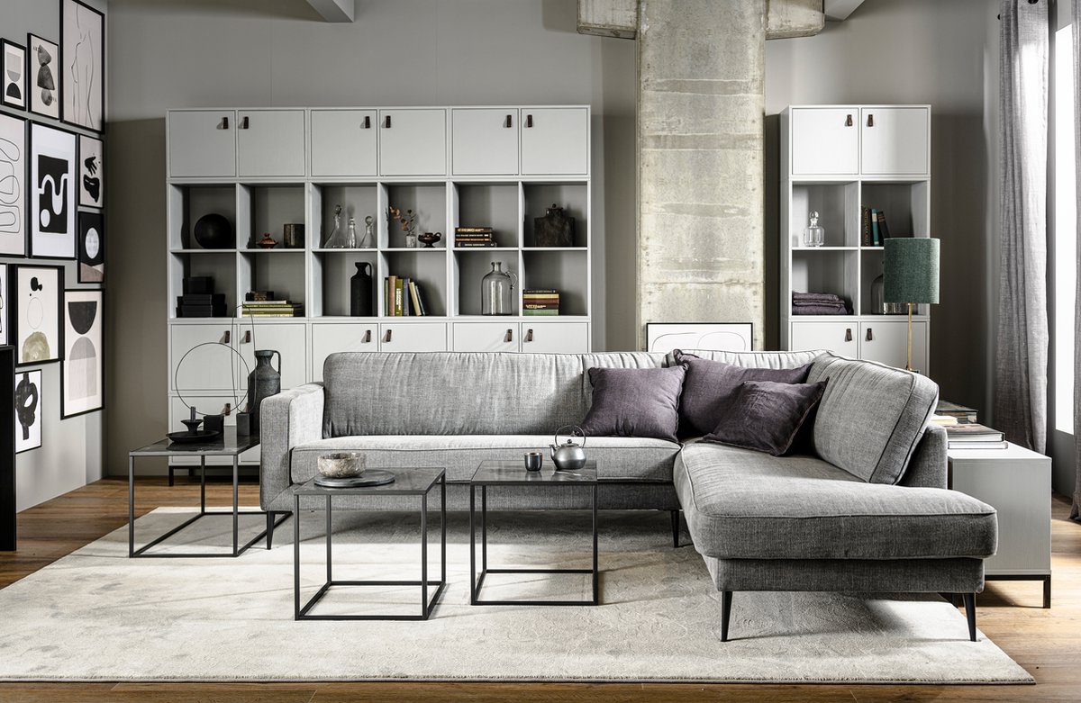 vtwonen Crew Hoekbank rechts - Grijs