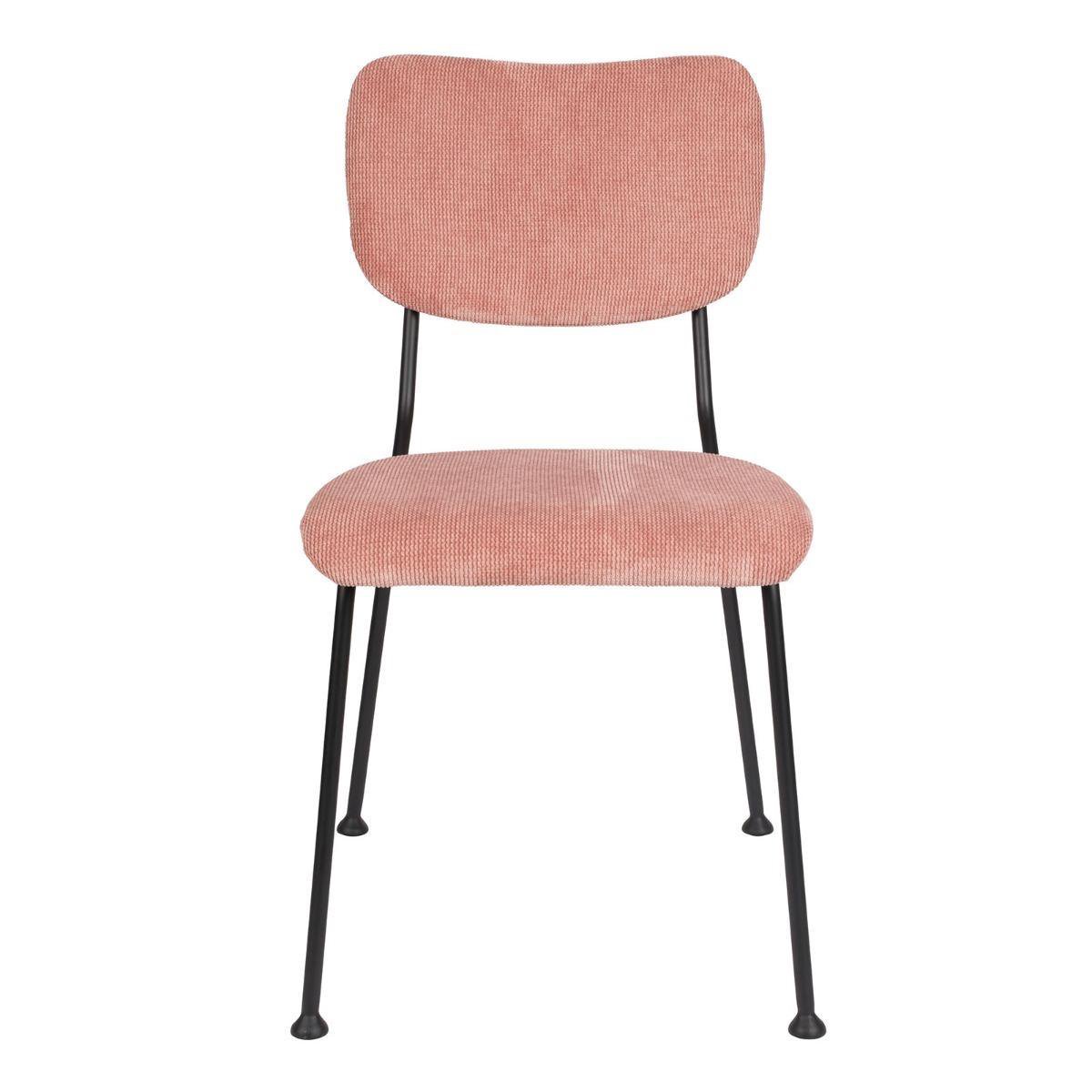 Zuiver Benson Eetkamerstoel - Roze