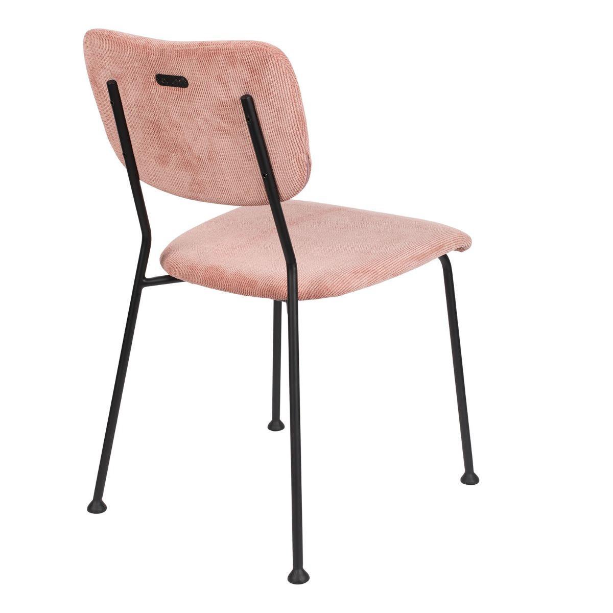 Zuiver Benson Eetkamerstoel - Roze