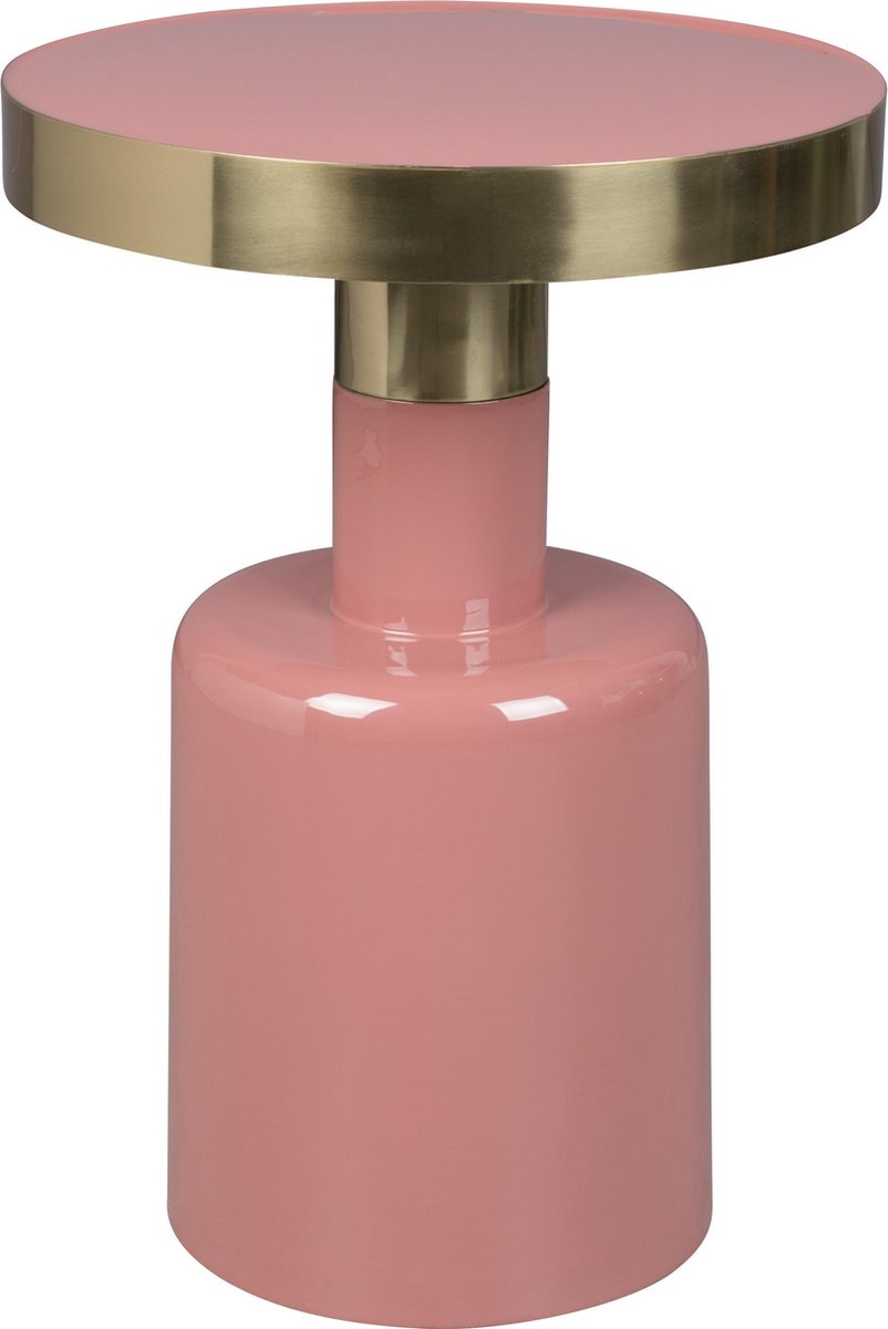 Zuiver Glam Bijzettafel - Roze