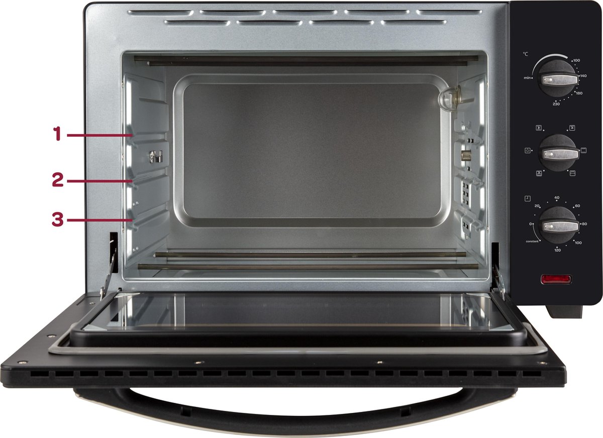 Inventum OV457B - Zwart