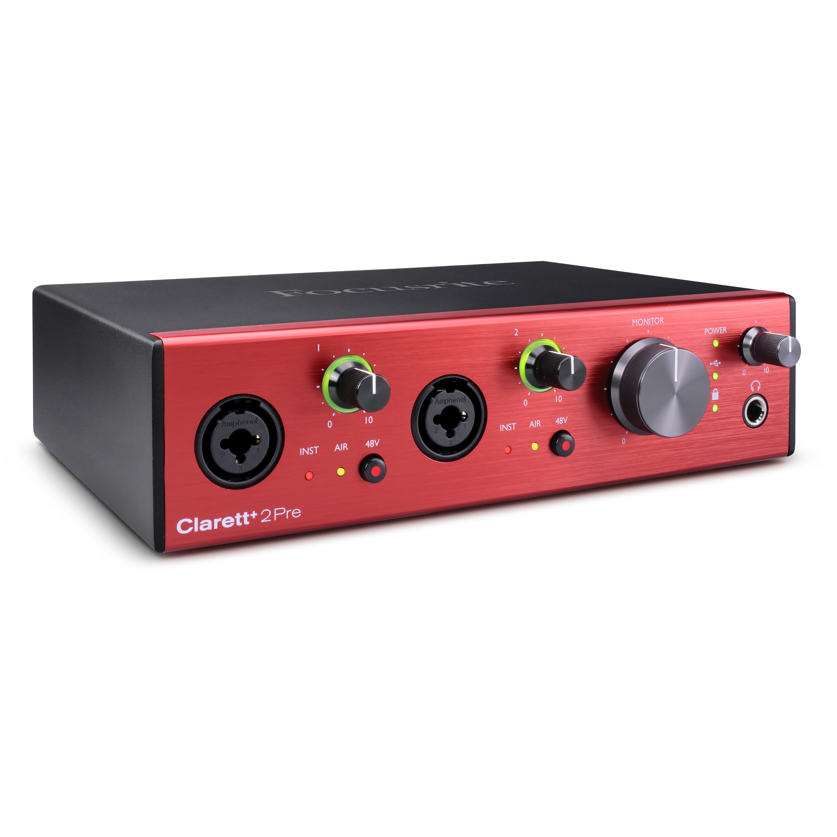 Focusrite Clarett+ 2Pre USB-C audio interface