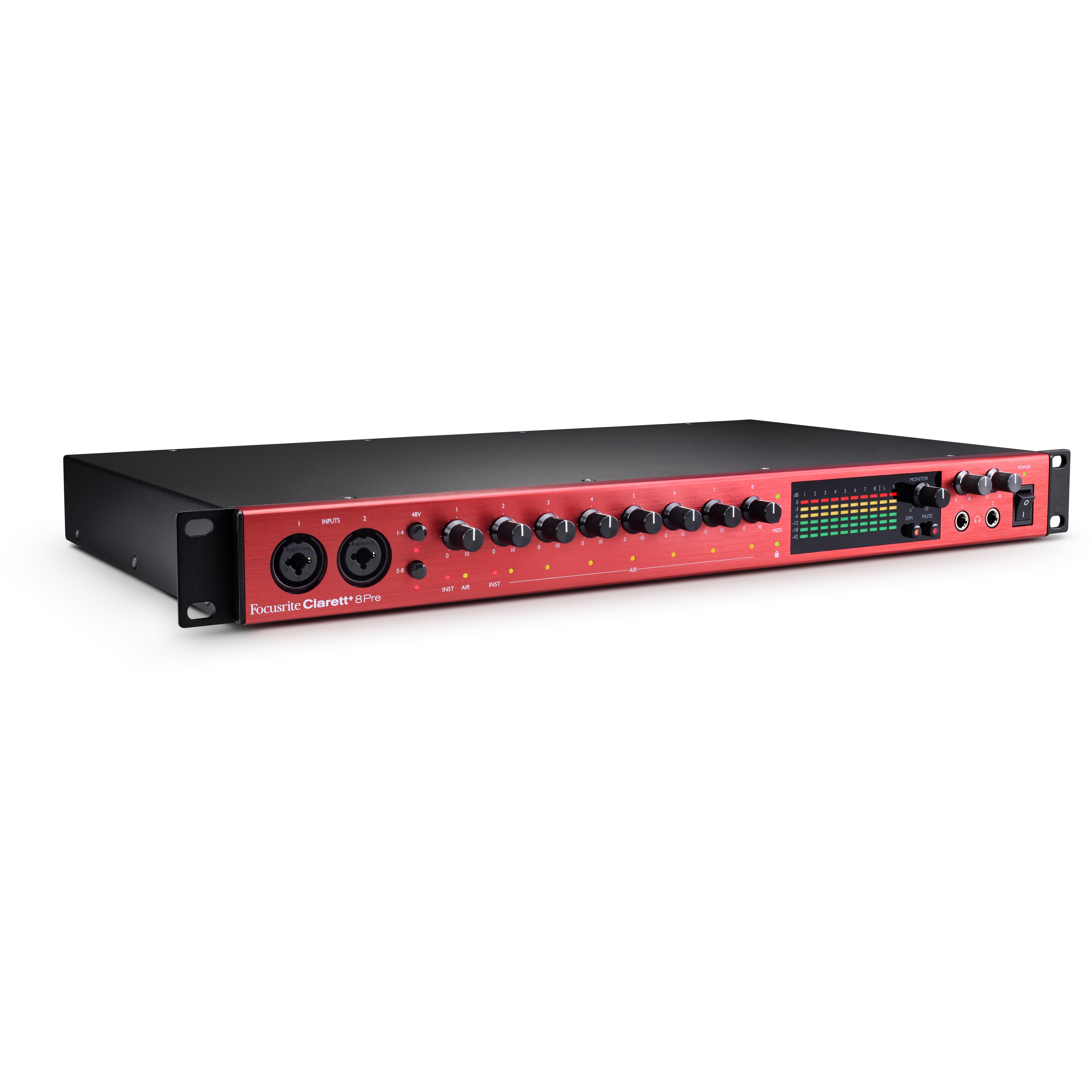 Focusrite Clarett+ 8Pre USB-C audio interface