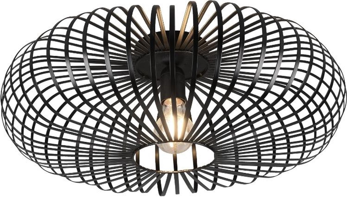 TRIO Johann Plafondlamp Ø 50 cm - Zwart