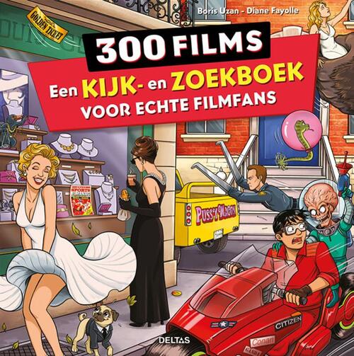 300 films - Een kijk-en zoekboek voor echte filmfans - Rood