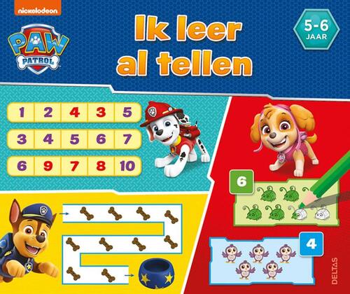 Nickelodeon Paw Patrol Ik leer al tellen (5-6 j.)