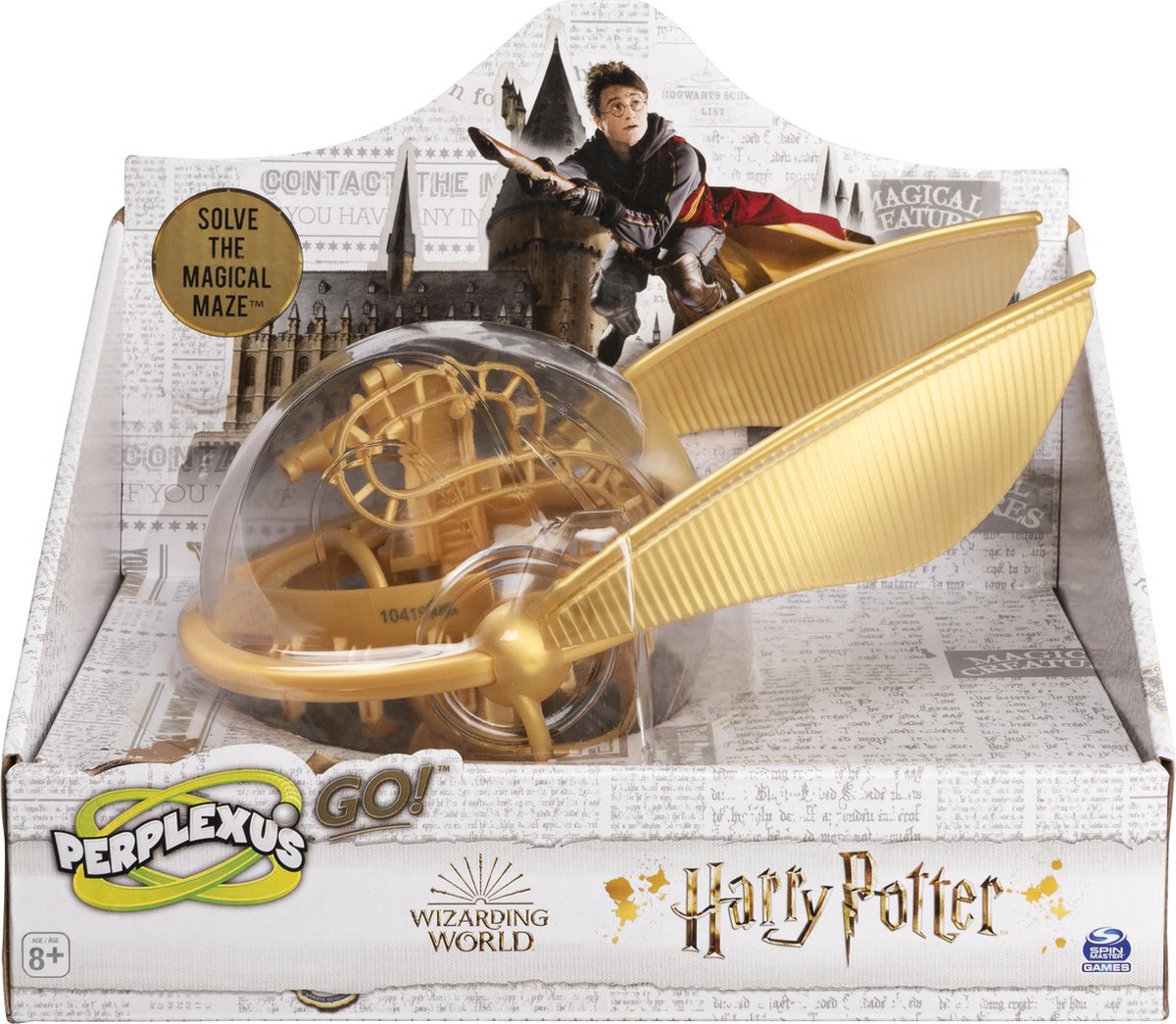 Perplexus doolhofspel 3D Harry Potteren snaai 20 cm - Goud