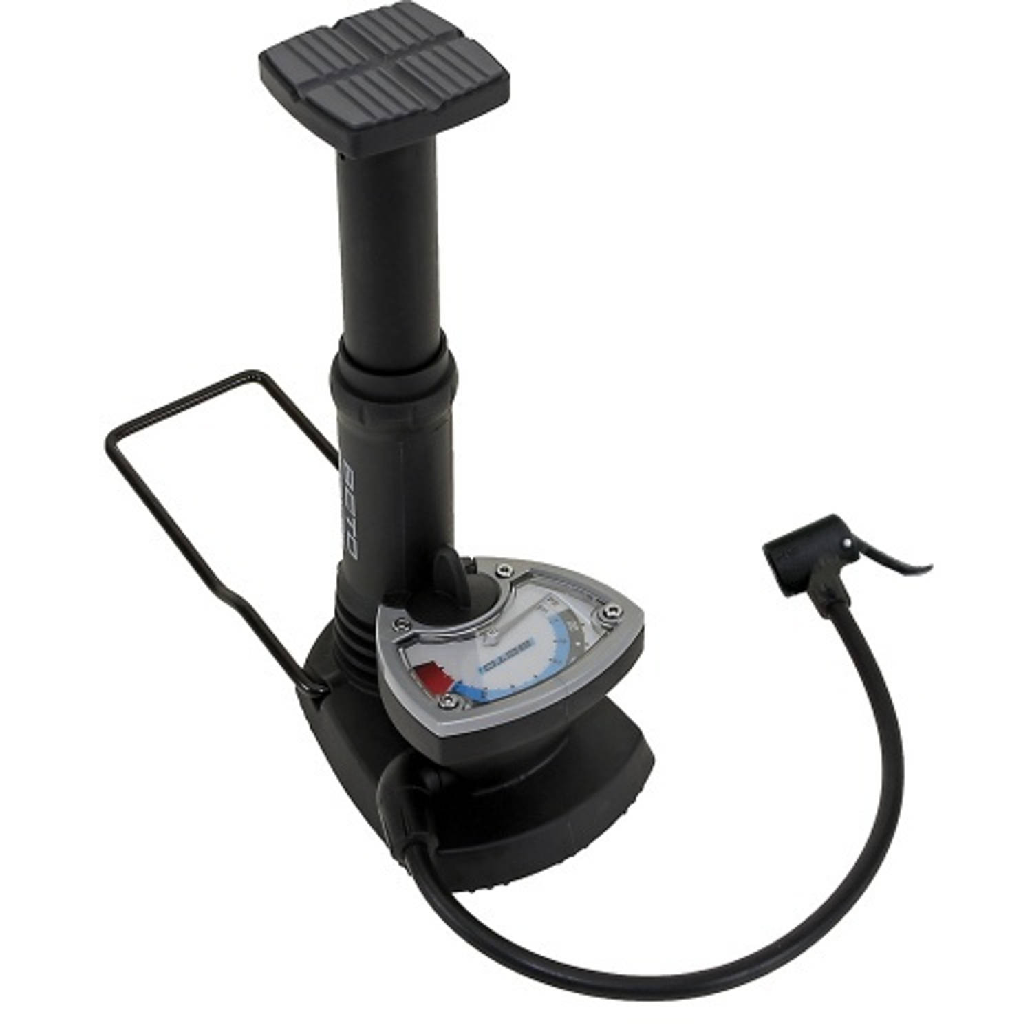 Beto Vloerpomp Met Drukmeter - Zwart