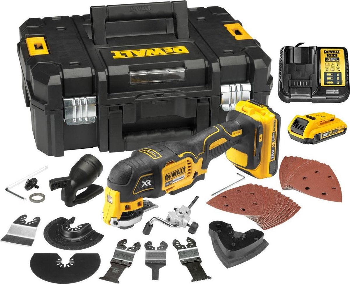 DeWalt DCS355M2 Oscillerende multitool | 4.0Ah Li-ion