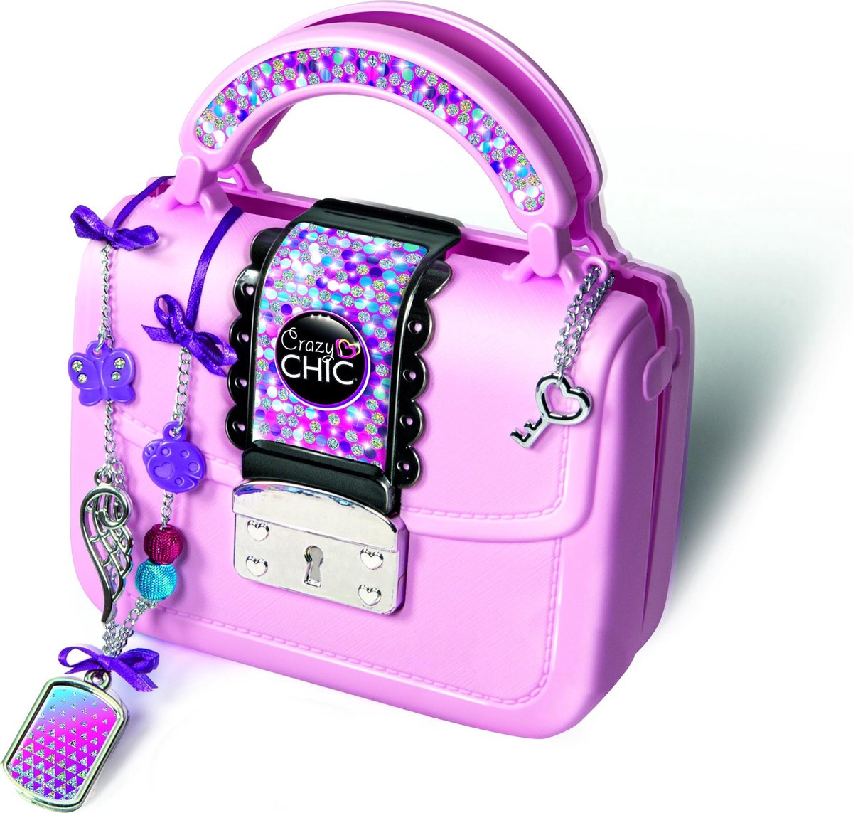 Clementoni mode en sieraden Crazy Chic meisjes kunststof multicolor 38,5 x 7,8 x 28,5 cm