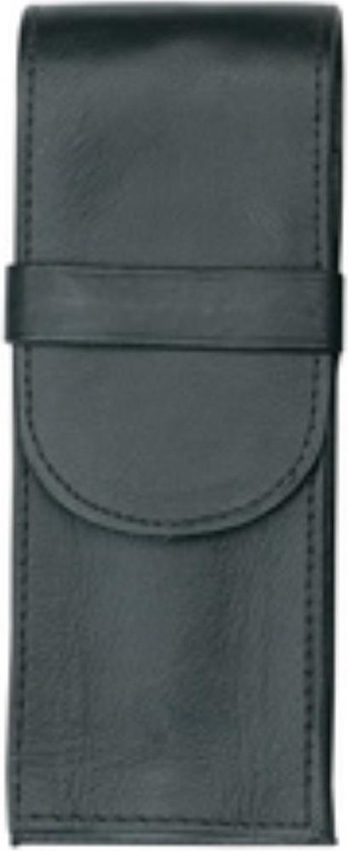 Generic pennenetui Juscha 14 x 4,5 x 2,5 cm leer - Zwart