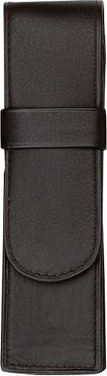 Generic pennenetui Juscha 14 x 4,5 x 2,5 cm leer - Zwart
