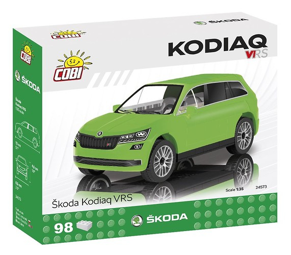 Cobi bouwpakket škoda Kodiaq jongens 98 delig - Groen