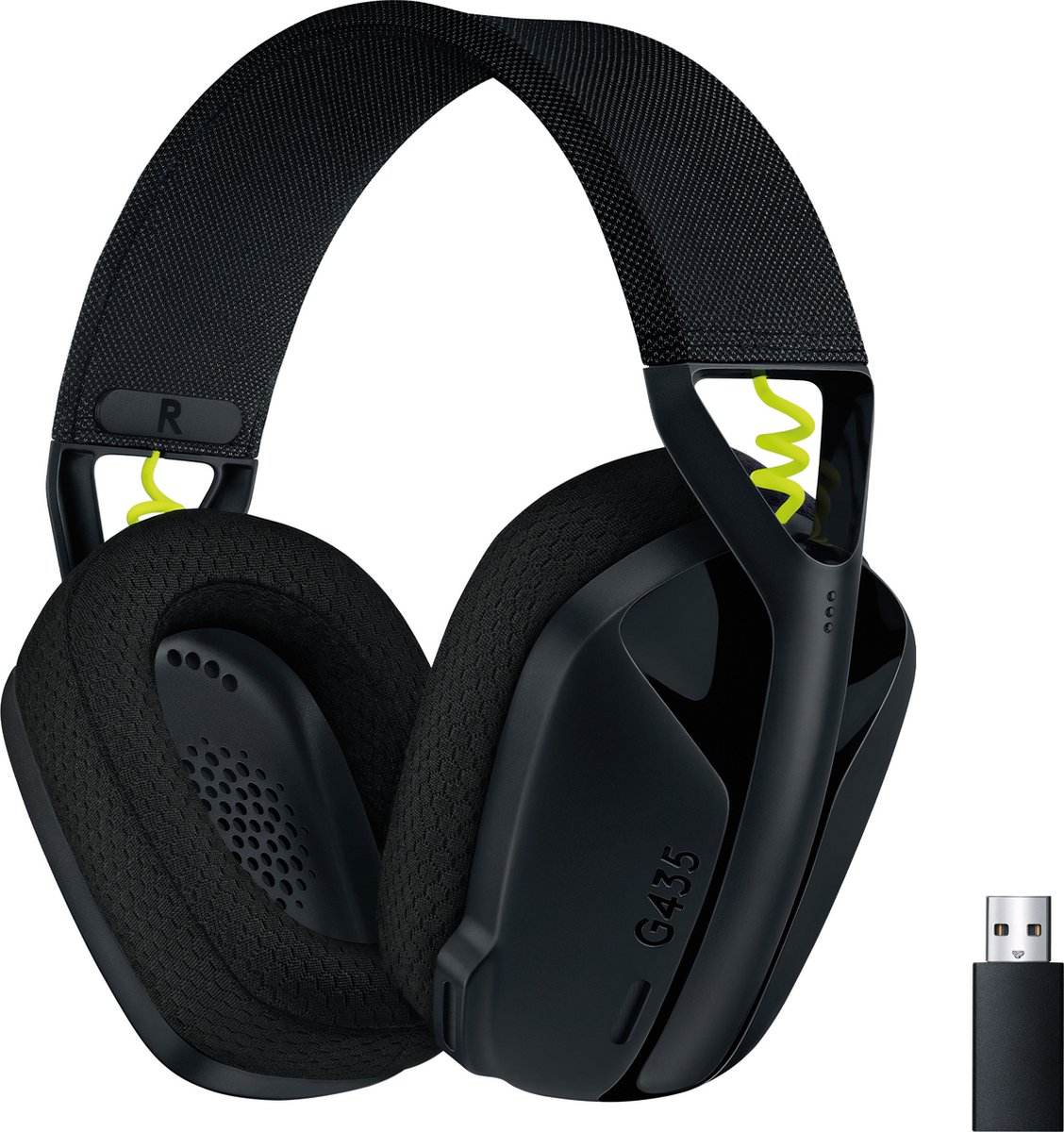 Logitech G435 LIGHTSPEED Wireless Gaming Headset - Zwart