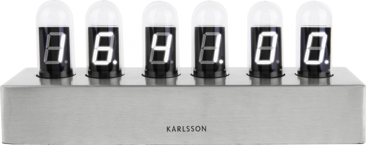 Karlsson Cathode Tafelklok - Grijs