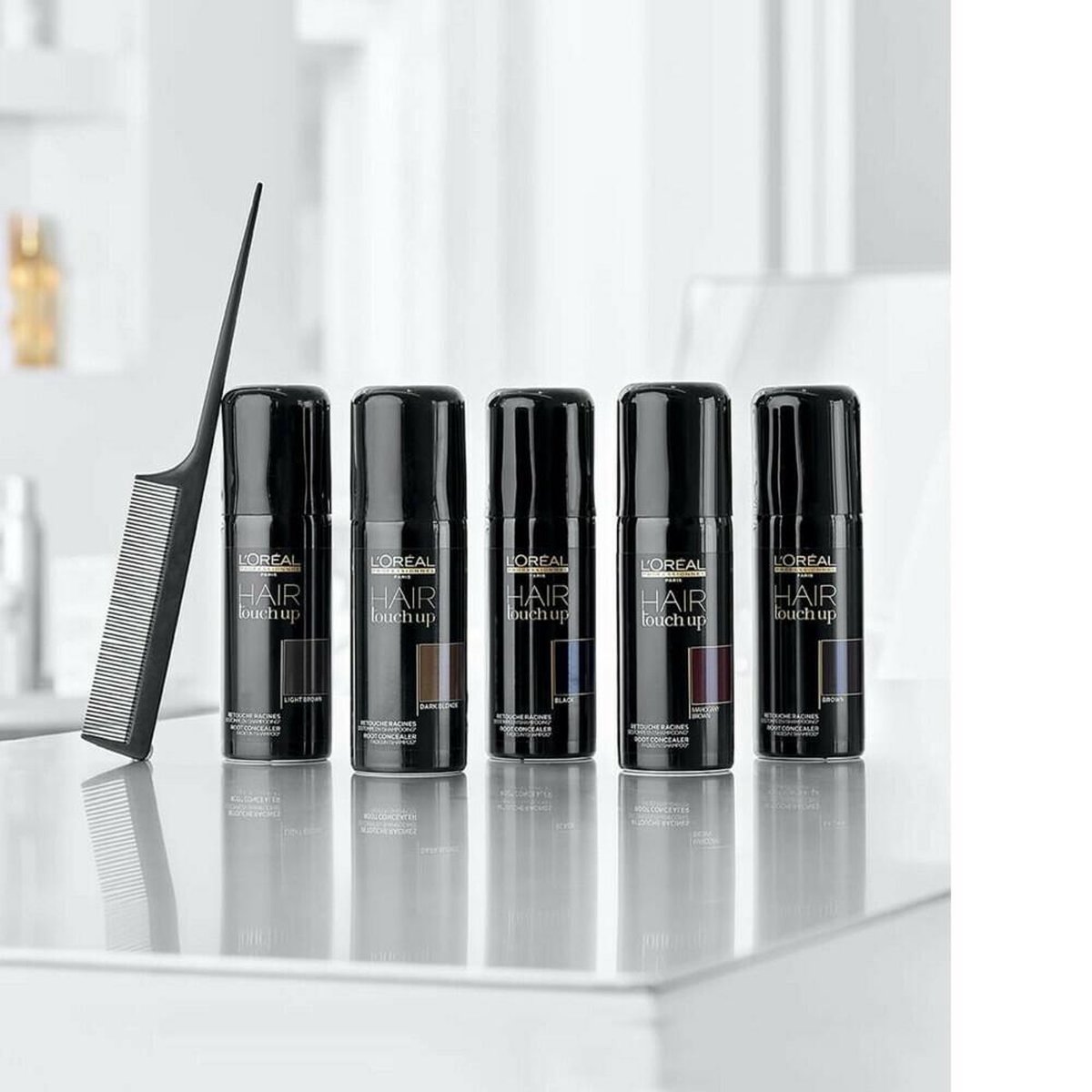 L´Oréal Paris Licht Brown Uitgroeispray Haarkleuring 75ml - Bruin