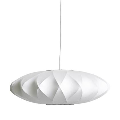 Hay Nelson Saucer Crisscross Bubble Hanglamp Ø 44,5 cm - Wit