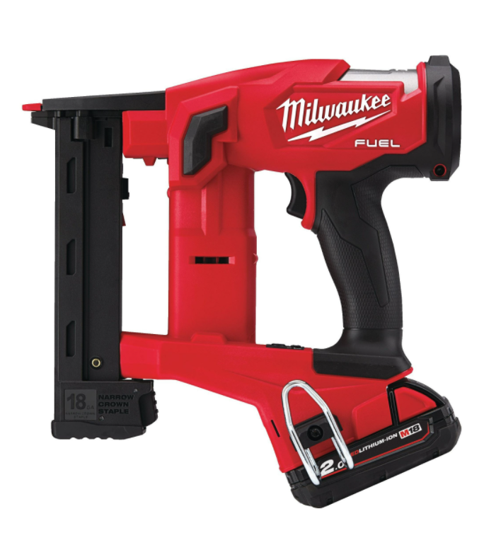 Milwaukee M18 FNCS18G-202X Accu Nietentacker | 18V | 2,0Ah Li-Ion | smalle kroon 18GA 9,5-38mm