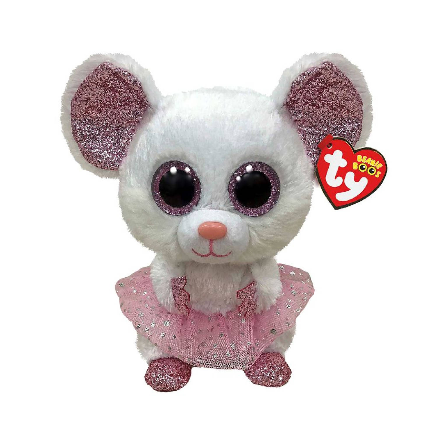 ty Beanie Buddy Nina Mouse 24cm