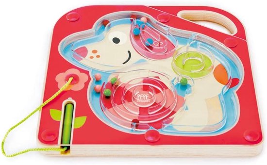 Hape A-mazing Pepe Spelletje - Rood