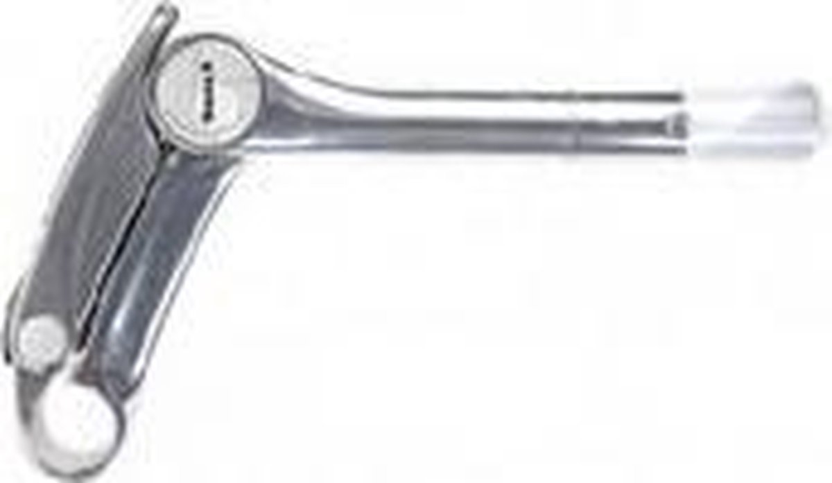 Stuurpen Voorbouw Verstelbaar 25,4/180 Mm Alu Zilver - Silver