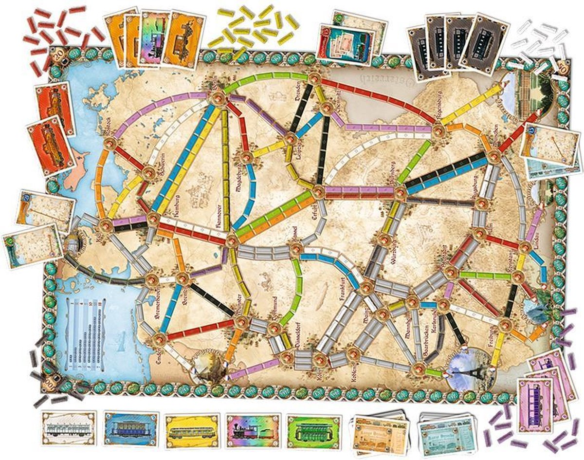 Days of Wonder Ticket To Ride Germany - Bordspel