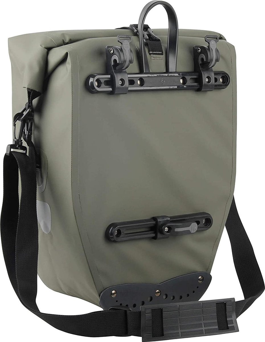 Enkele Fietstas Büchel 100% Waterdicht 25,4 Liter - - Groen