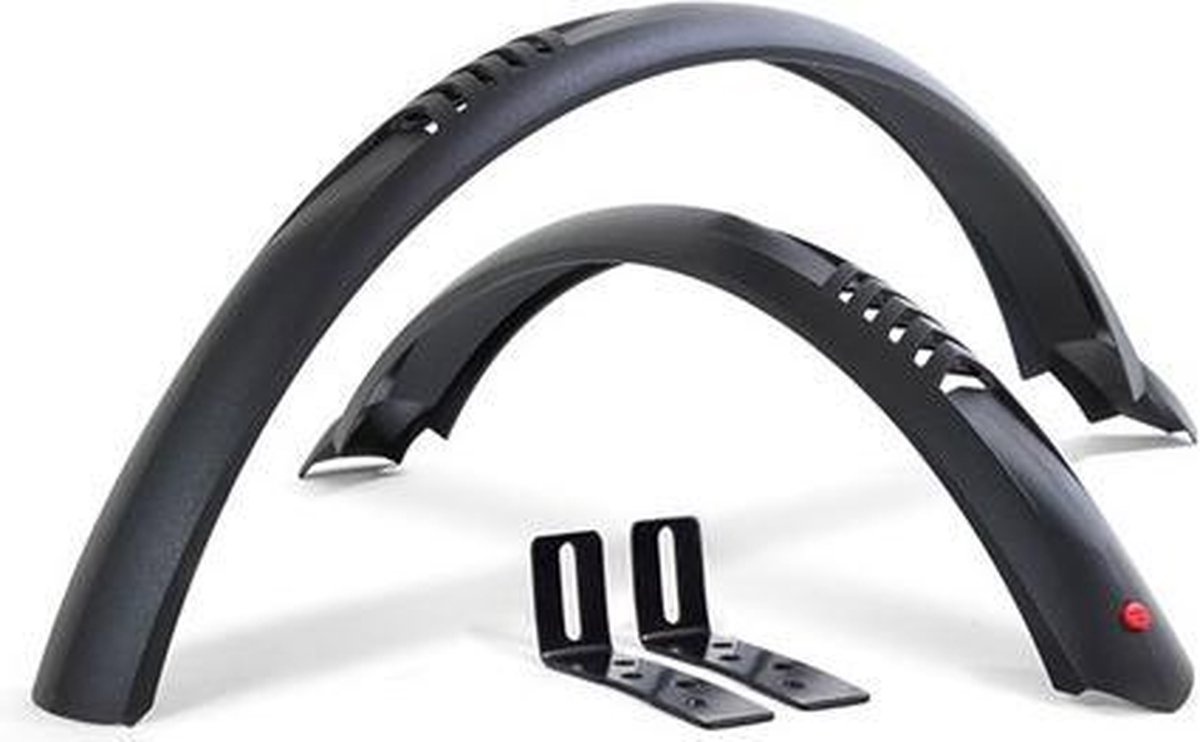 Hebie Spatbordset Taipan Mtb 24 Inch 55 Mm - Zwart