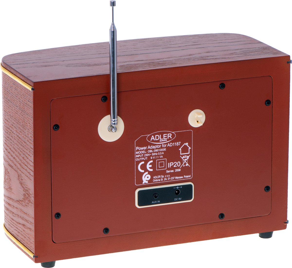 Adler Ad 1187 - Retro Radio - Met Bluetooth 5.0