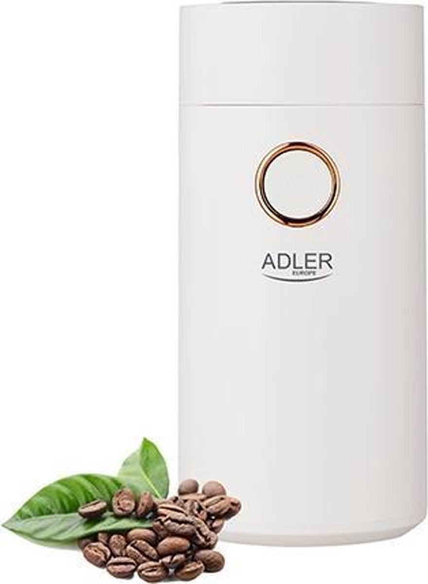Adler Ad 4446 Wg - Koffiemolen - Goud - Wit