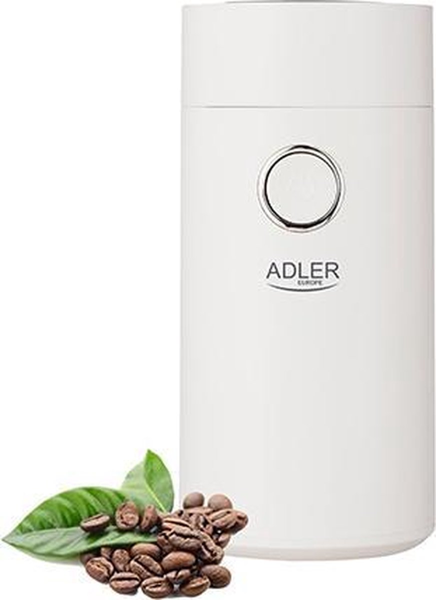 Adler Ad 4446 Ws - Koffiemolen - - Wit