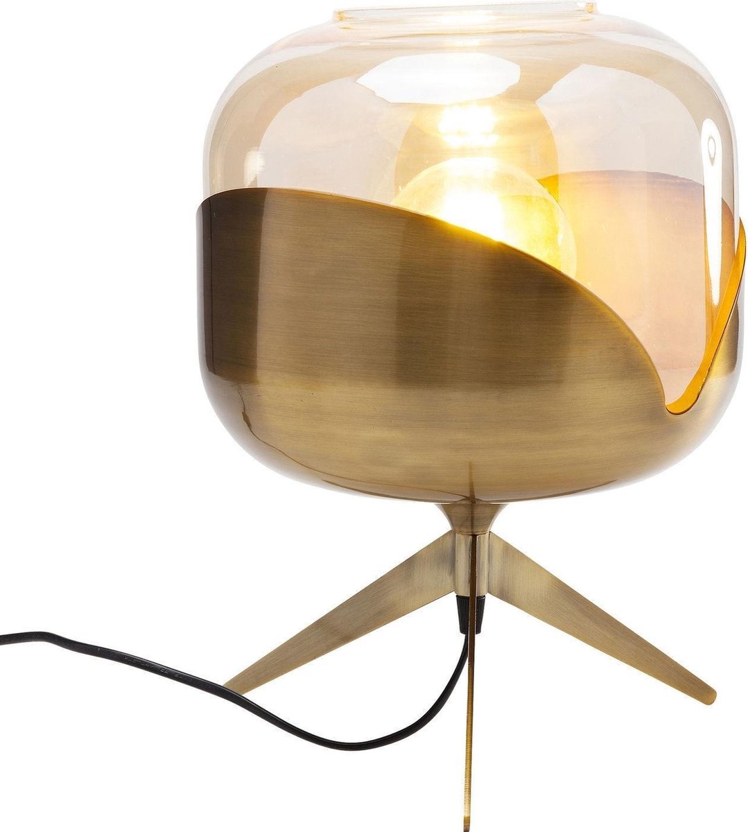 Kare Design Goblet Ball Tafellamp 1-lichts - B27 X H35 Cm -kleurig - Goud