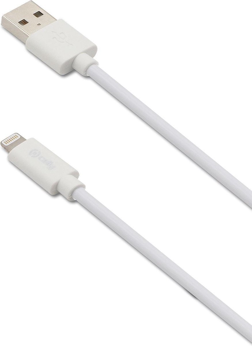 Usb-lightning Kabel 3 Meter, - Celly - Wit