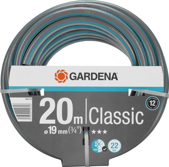 GARDENA Classic Slang 19 Mm (3/4"") - Gris