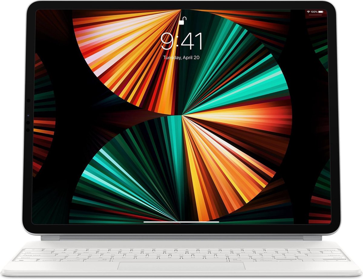 Apple Magic Keyboard iPad Pro 12.9 inch (2021)/(2020) QWERTY - Wit