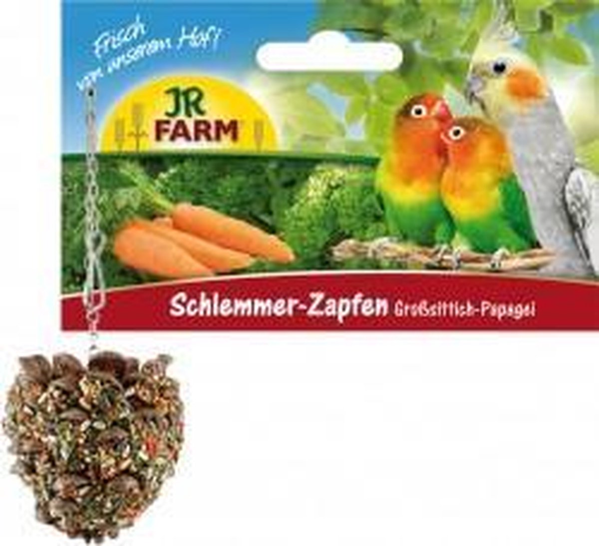 Jr Farm Smakelijke Kegel - Vogelvoer - 9 x 13 x 20.5 cm 195 g