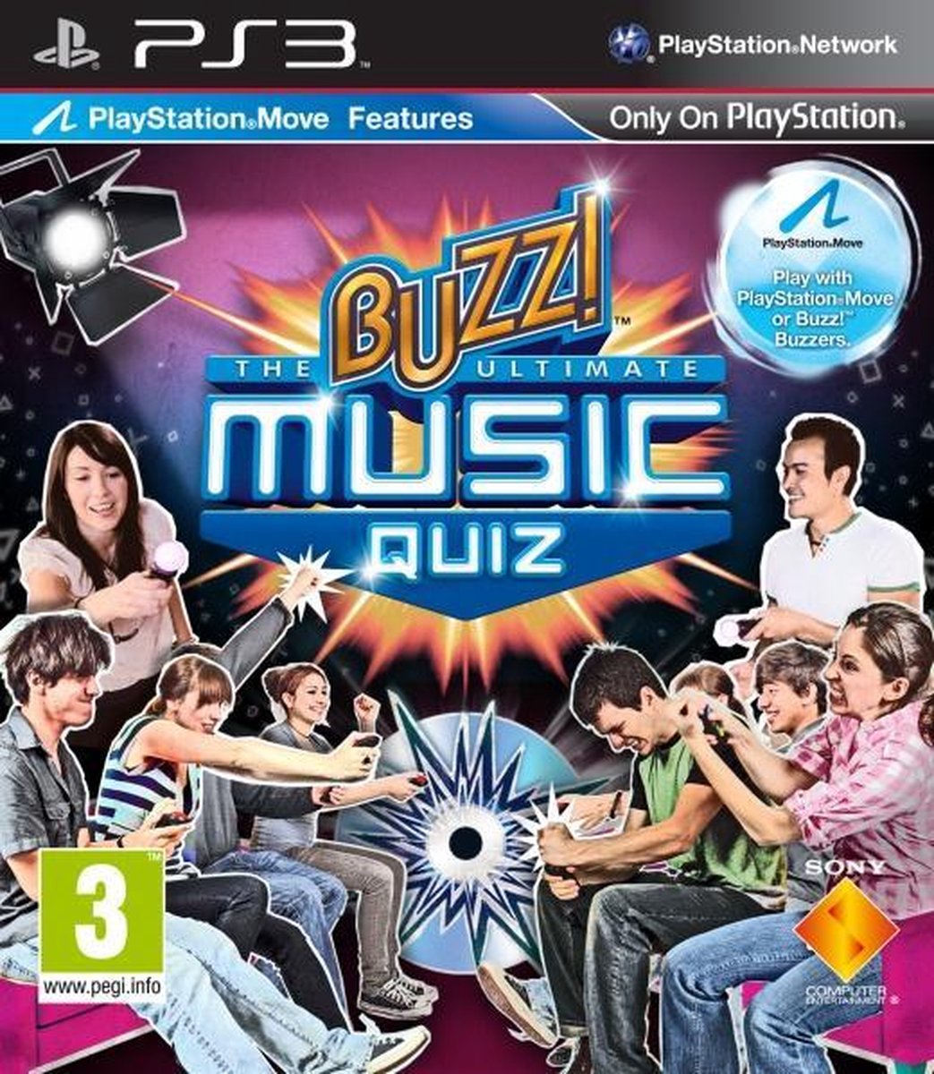 Sony Buzz The Ultimate Music Quiz